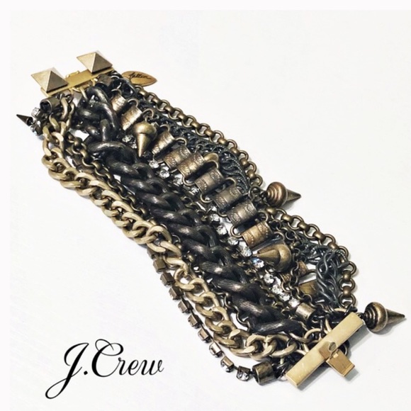 J. Crew Jewelry - Fenton Fallon for J.Crew mixed chain bracelet